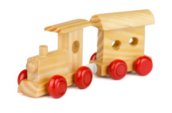 Traditional Wooden Train Set