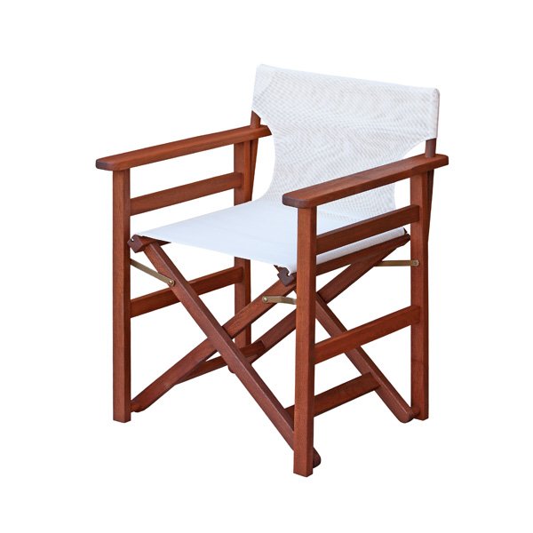 White Canvas Director's Chair