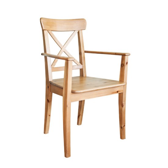 Lacquered Wooden Dining Chair