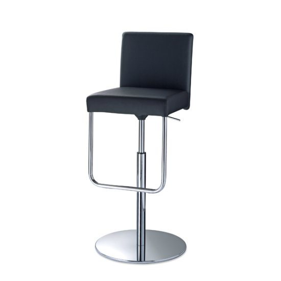 Leather Effect Breakfast Stool