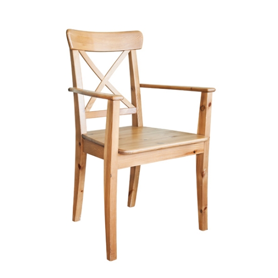 Lacquered Wooden Dining Chair